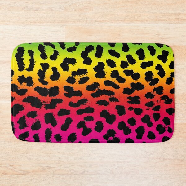 Item preview, colorful animal pattern rainbow leopard pattern cheetah design gift designed and sold by MadandMean.