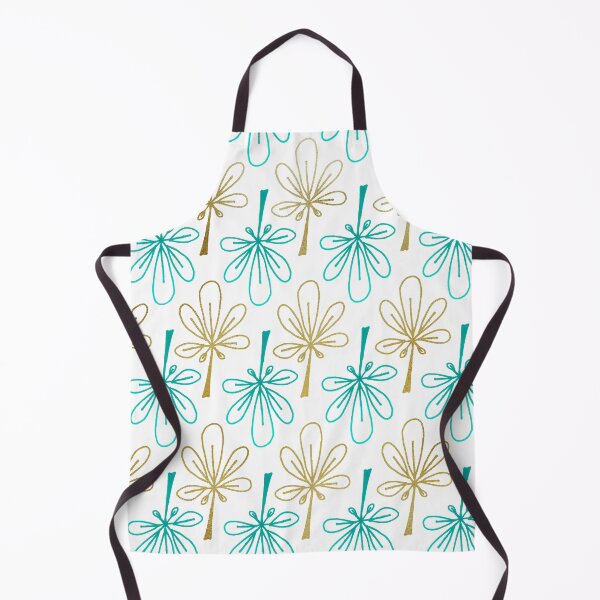 Item preview, Simple Leaf Turquoise and Gold designed and sold by VioletaBaez.
