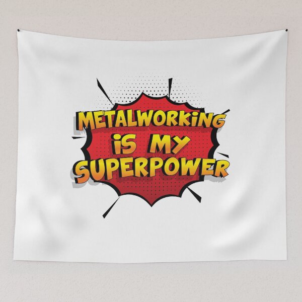 Item preview, Metalworking is my Superpower Funny Design Metalworking Gift designed and sold by Custom365.