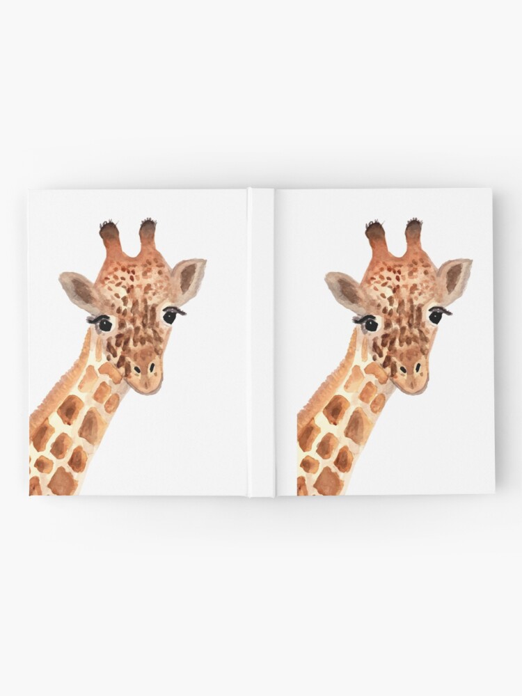 Alternate view of Watercolor Giraffe Hardcover Journal