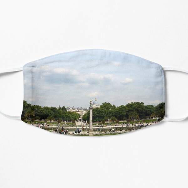 Luxembourg Gardens 12 Flat Mask
