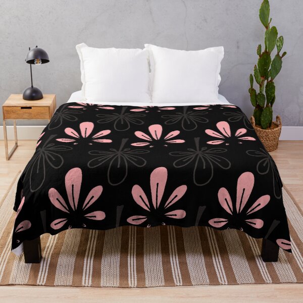 Item preview, Simple Leaf pink and black designed and sold by VioletaBaez.