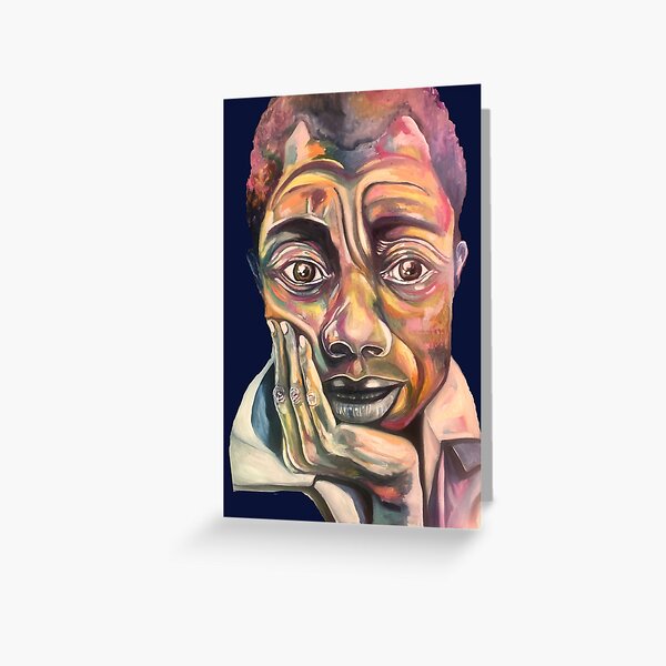 James Baldwin, The Beautiful Black Minds Series Greeting Card