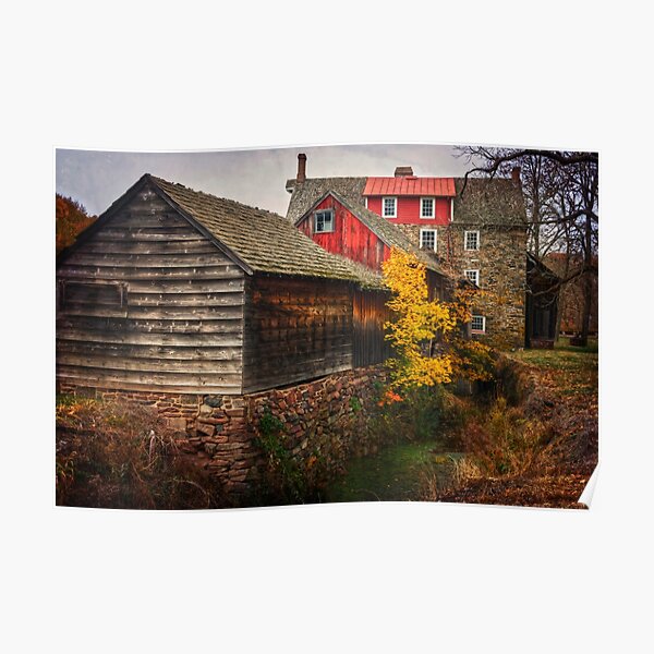 The Stover-Meyer's Mill Poster