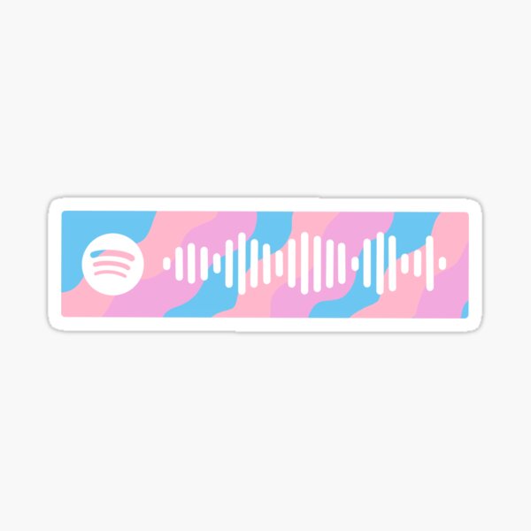 Taylor Swift The Man Spotify Code Stickers | Redbubble