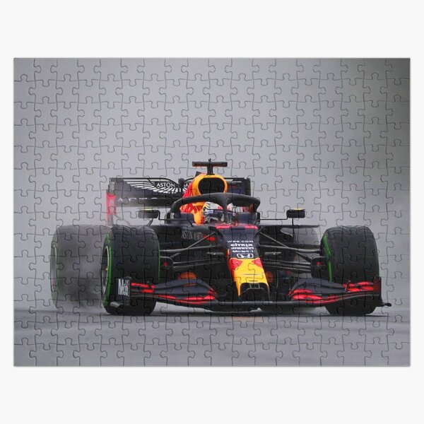 Max Verstappen making a spray during the 2020 Hungarian Grand Prix Jigsaw Puzzle