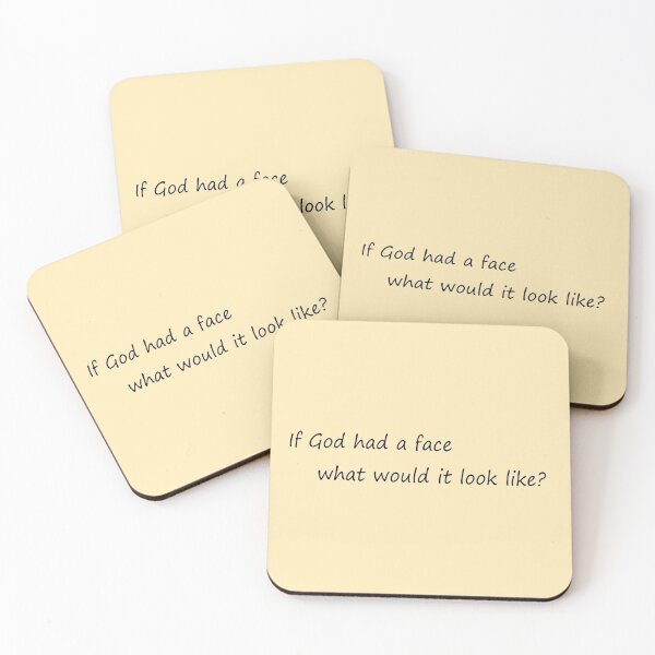Item preview, If God had a face designed and sold by CreativeWorld96.