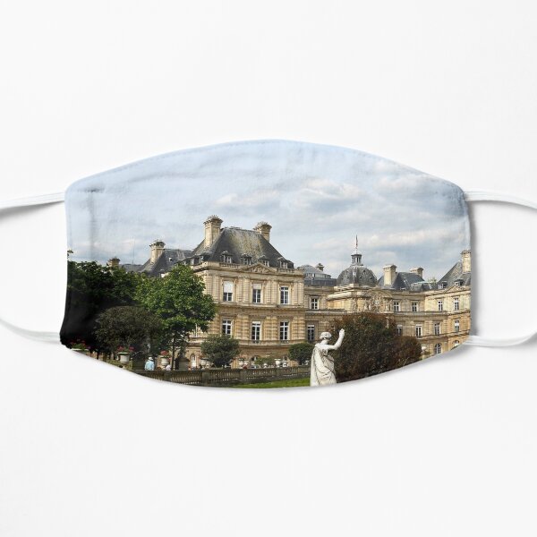 Luxembourg Gardens 13 Flat Mask