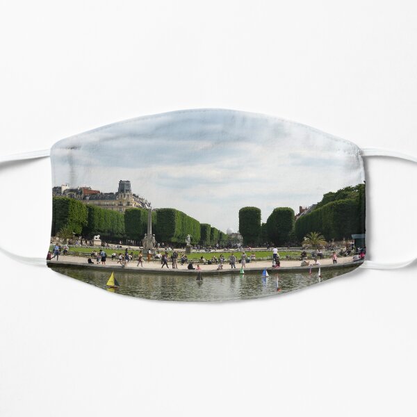 Luxembourg Gardens 14 Flat Mask