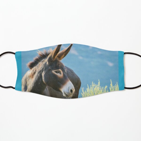 Beautiful Kefalonian Donkey Mule Kids Mask