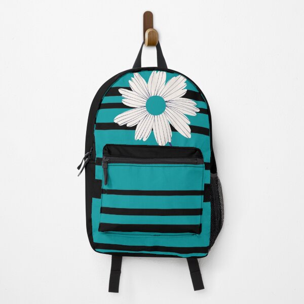 Item preview, Black Blue and White Pattern with a Flower designed and sold by iamwowie.