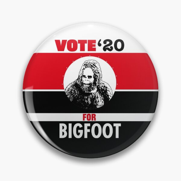 Item preview, Vote Bigfoot 2020 JFK Vintage Election Poster designed and sold by strangeology.