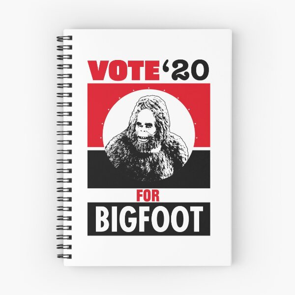 Item preview, Vote Bigfoot 2020 JFK Vintage Election Poster designed and sold by strangeology.