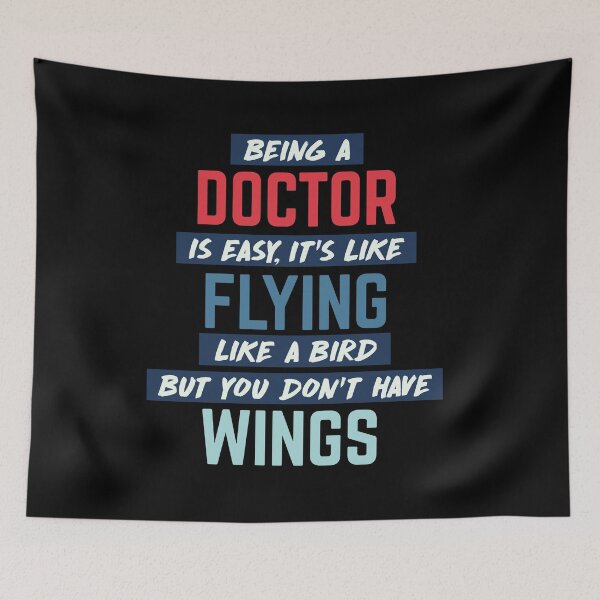 Item preview, Being doctor is easy. humorous quote designed and sold by bumperapparels.