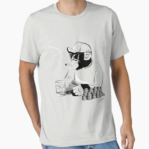 Item preview, Chimp poker designed and sold by shucko.