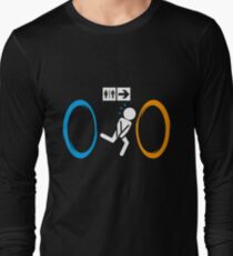 Portal Toilet Long Sleeve T-Shirt