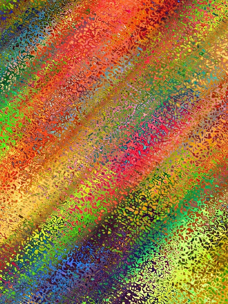 Thumbnail 4 of 4, iPhone Case, Multicoloured Chalk Inspired Design designed and sold by Reeeceh.