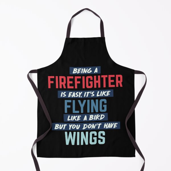 Item preview, Being firefighter is easy. humorous quote. retro designed and sold by bumperapparels.