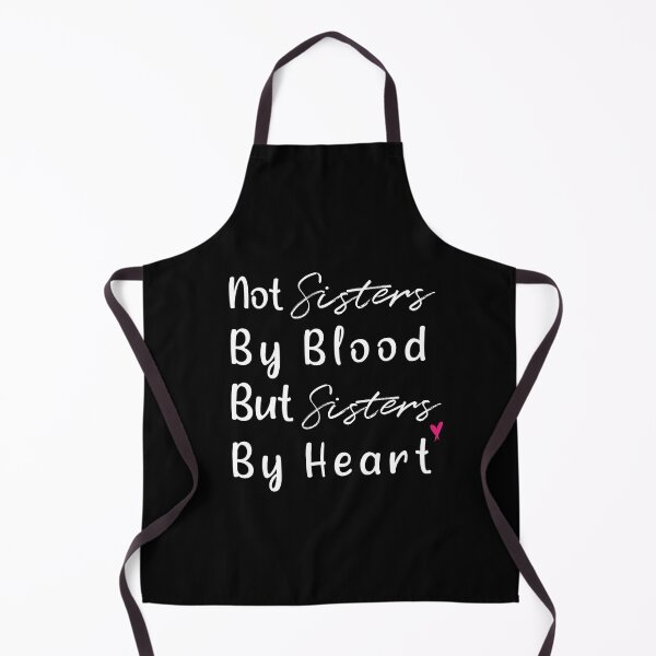 Item preview, Not Sisters By Blood But Sisters By Heart Slim Fit T-Shirt designed and sold by Dzeery.