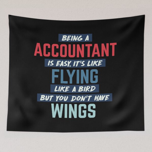 Item preview, Being accountant is easy. humorous quote designed and sold by bumperapparels.