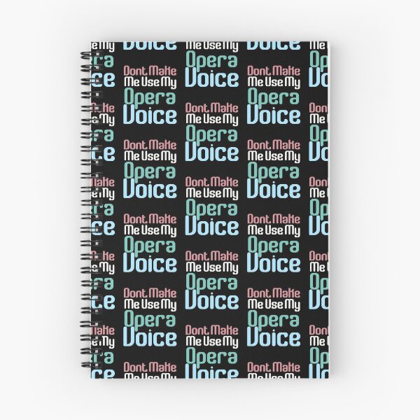 Item preview, Don't Make Me Use My Opera Voice  designed and sold by Akmloza.