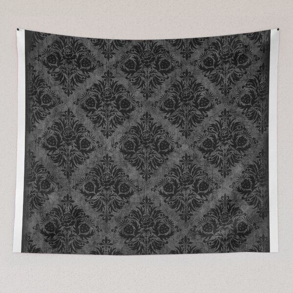 Item preview, Gothic Black Damask designed and sold by Teri Sherman.
