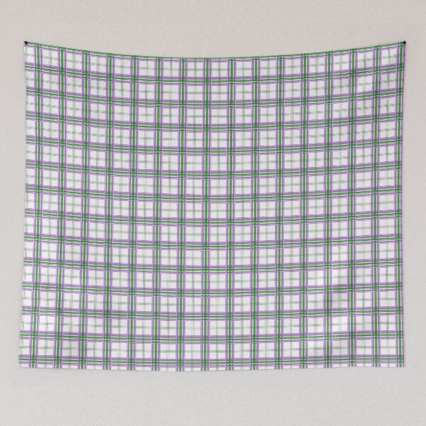 Item preview, Genderqueer Pride Flag Plaid Pattern designed and sold by Bumblefuzzies.