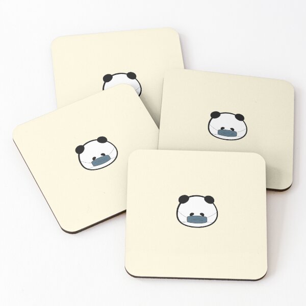Aperçu de l'œuvre Panda avec masque créée et vendue par NguyensStickers.