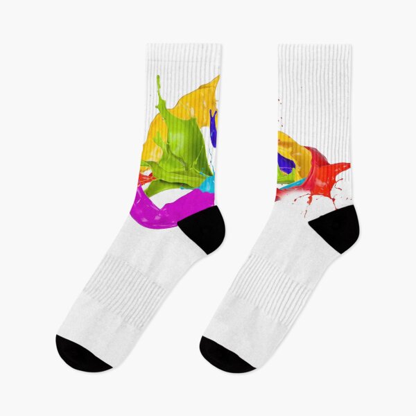 Item preview, Mixed Paint Splash in Rainbow Colours designed and sold by Designs By Creation.