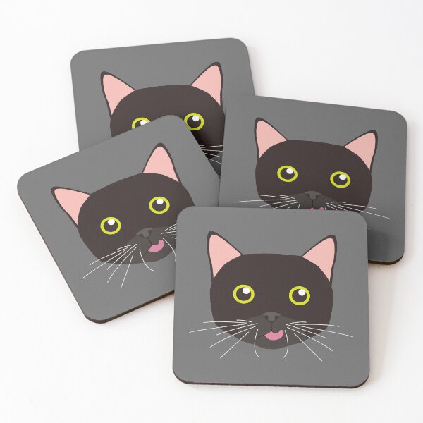 Item preview, black cat designed and sold by piakestore.