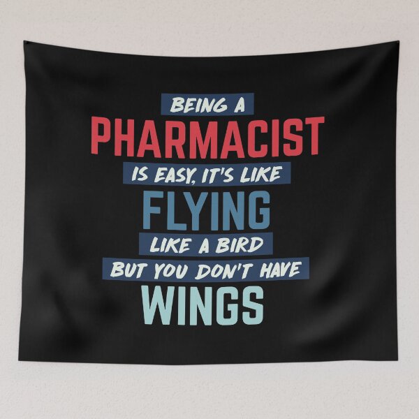 Item preview, Being pharmacist is easy. humorous quote. retro designed and sold by bumperapparels.
