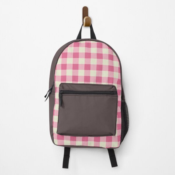 Item preview, pink plaid designed and sold by ZiphGames.