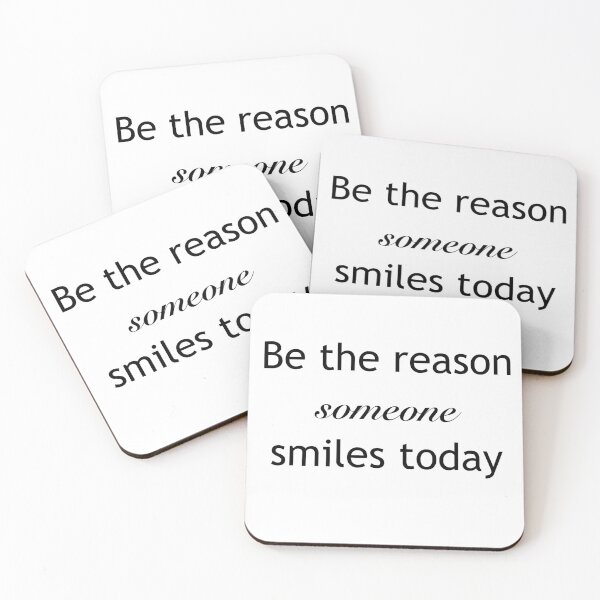 Item preview, Be the reason someone smiles today designed and sold by JanaMJ.