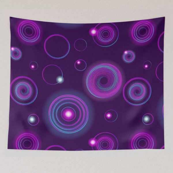 Item preview, Neon Concentric Circles designed and sold by Cordata.