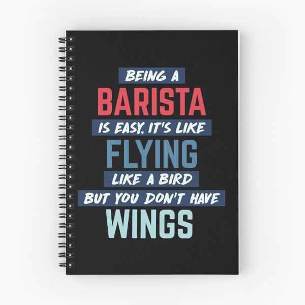 Item preview, Being barista is easy. humorous quote. retro designed and sold by bumperapparels.