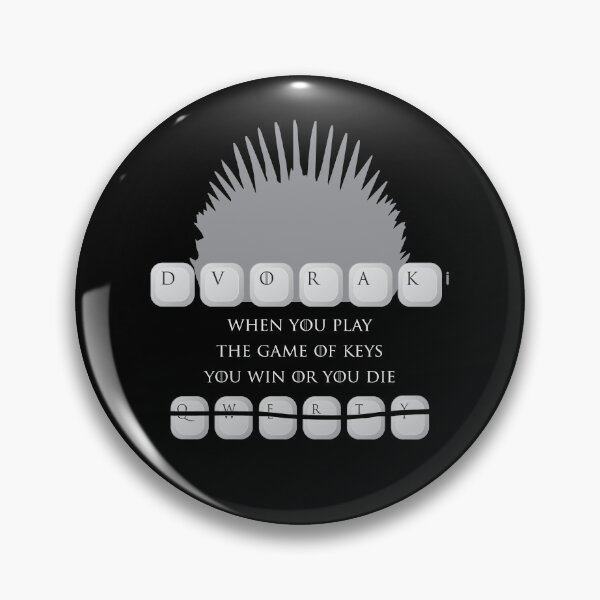 Item preview, Dvorak: The Khal's Keyboard designed and sold by Nerdfudesigns.