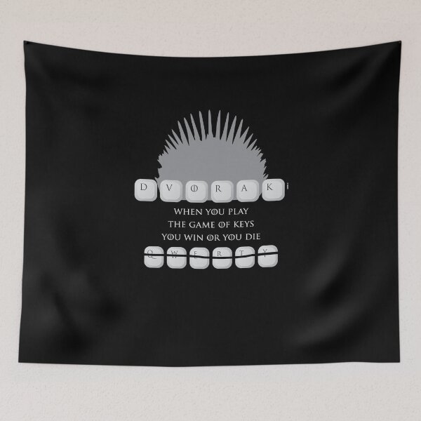 Item preview, Dvorak: The Khal's Keyboard designed and sold by Nerdfudesigns.