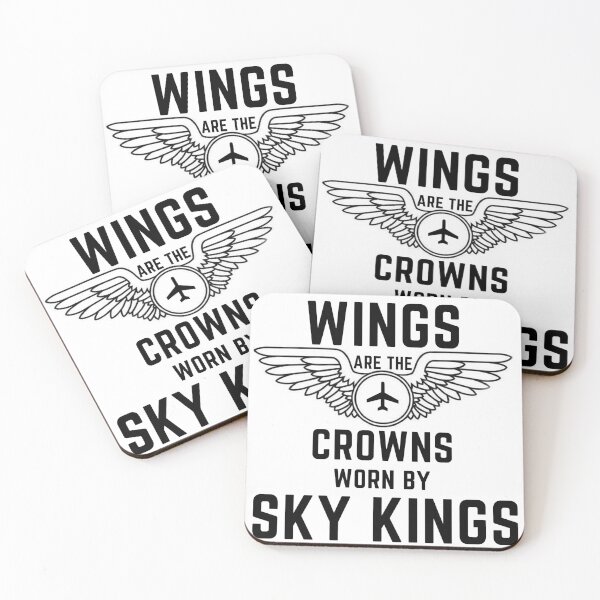 Item preview, Pilot Wings Tshirt designed and sold by TheSkyStore.
