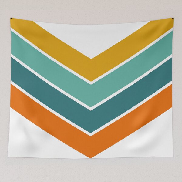Item preview, Orange & Teal designed and sold by TheBrightInk.