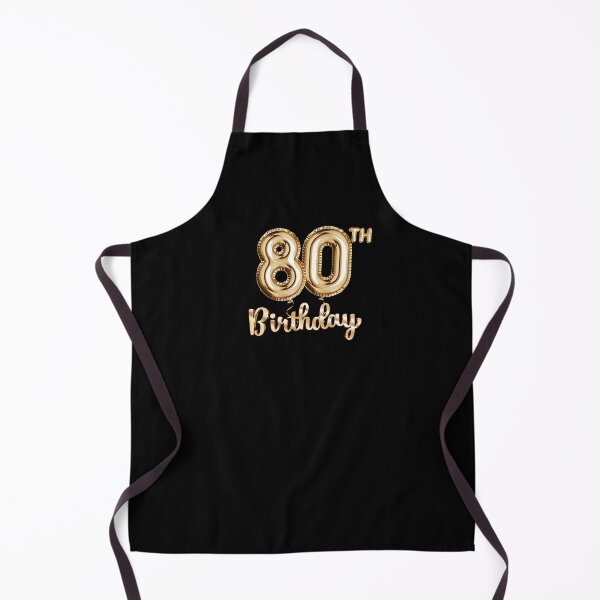 Item preview, 80th Birthday Gifts - Party Balloons Gold designed and sold by betternotes.