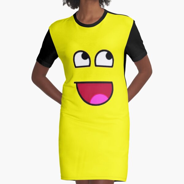 Roblox Face Dresses Redbubble - epic roblox template