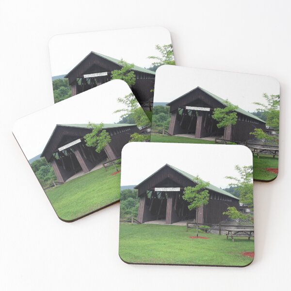 Item preview, 32-48-01 Old Blenheim Covered Bridge 228' 1855 designed and sold by gotucoveredart.