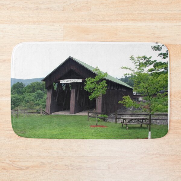 Item preview, 32-48-01 Old Blenheim Covered Bridge 228' 1855 designed and sold by gotucoveredart.