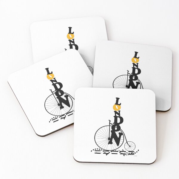 Item preview, Penny Farthing Bike - London by Natasha Constantinou @ crazydodo  designed and sold by crazydodo.