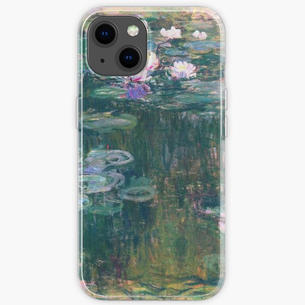 Claude Monet - Water Lilies 1917 iPhone Soft Case