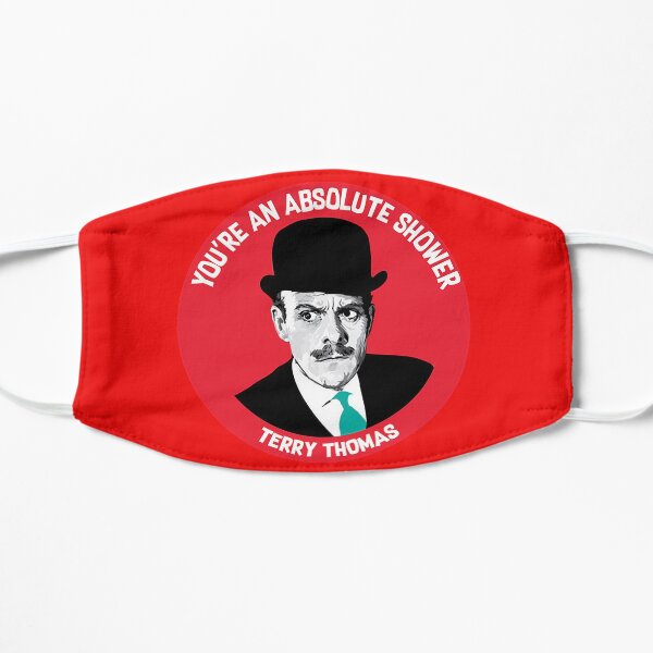 Terry Thomas Classic British - british Souvenirs - Terry Thomas Gifts - Terry Thomas Mug - Terry Thomas t shirt Flat Mask