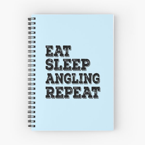 Item preview, Eat Sleep Angling Repeat  designed and sold by meedTee.
