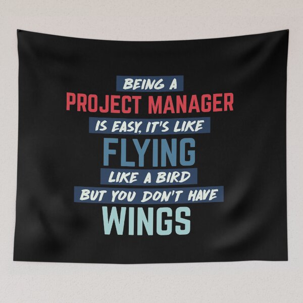 Item preview, Being project manager is easy. humorous quote. retro designed and sold by bumperapparels.