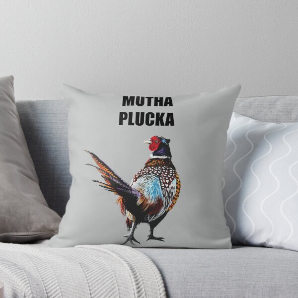 Item preview, MUTHA PLUCKA Adult humour fun slogan colourful Pheasant designed and sold by IslesArt.