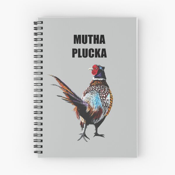 Item preview, MUTHA PLUCKA Adult humour fun slogan colourful Pheasant designed and sold by IslesArt.